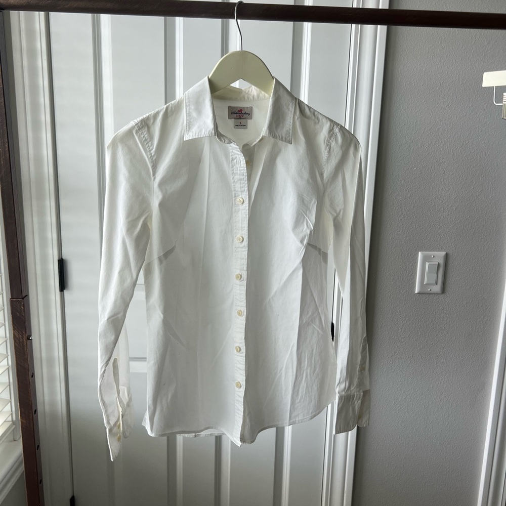 J. Crew White Button Down Shirt